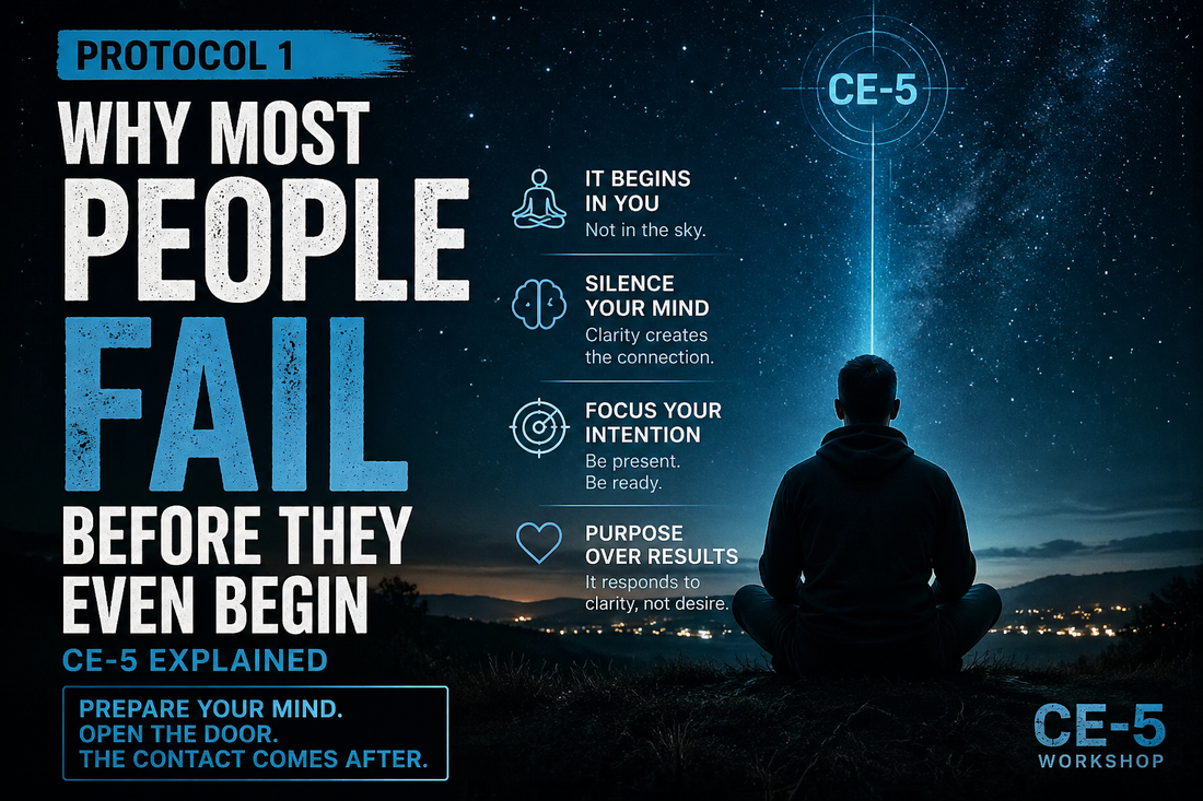 Protocol I - Why Most People Fail Before They Even Begin (CE-5 Explained)