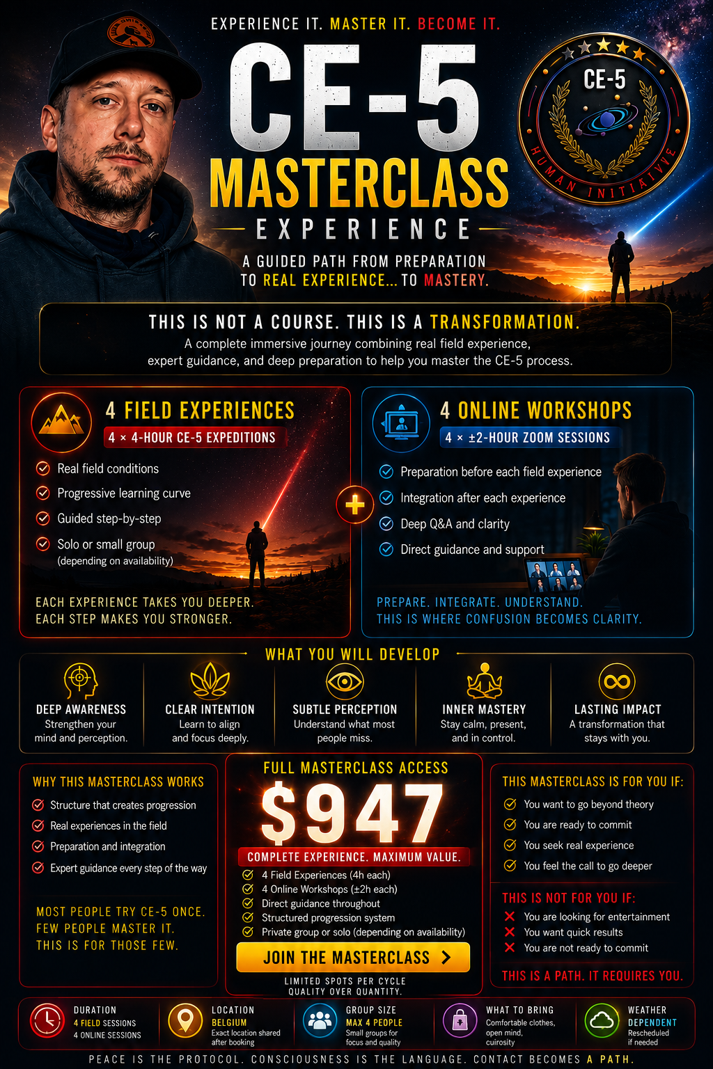 🌌 CE-5 MASTERCLASS EXPERIENCE