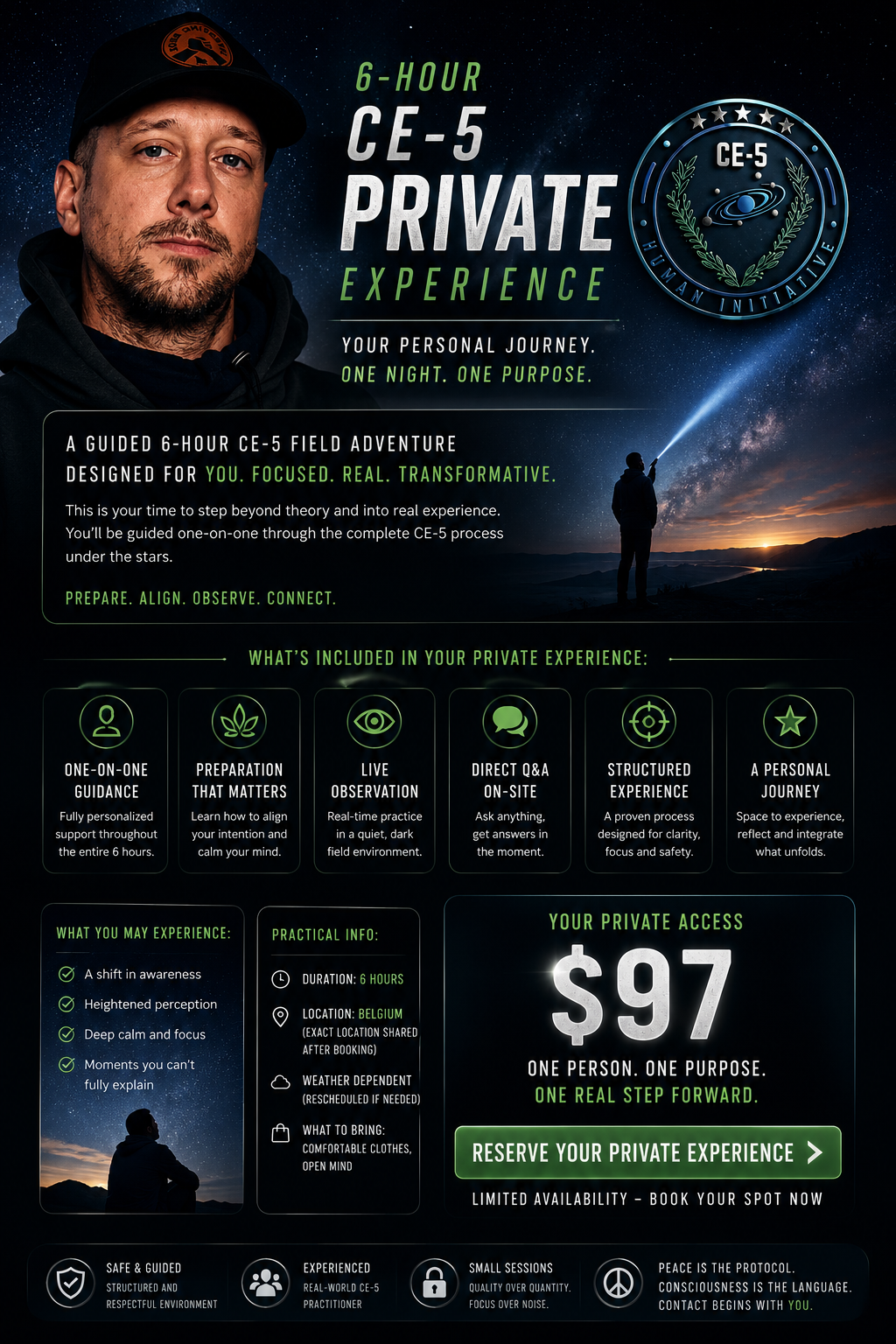 🌌 6-Hour CE-5 Private Field Adventure